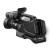 松下（Panasonic） HC-MDH3GK 高清摄像机 专业肩扛式 婚庆 会议 课程直播 套装三 黑色
