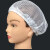 透气网帽男女通用工作帽工厂车间厨房防掉头发艾灸浴帽水洗夏 粉色2-9个起拍单个价