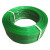 星爸PET塑钢打包带1608型石材塑钢带绿色PET打包带无纸芯净重9.24Kg重约700米长/卷
