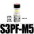 定制适用气动机械阀S3B/S3L/S3R/S3V/S3HS/S3PM/S3PL/S3PF/S3HL- s3pf-m5