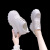 尚莉妍厚底小皮鞋女英伦风2024年春季新款韩版内增高11cm小个子松糕单鞋 黑色 34