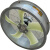 定制冷却塔专用风机高强度尼龙风叶铝合金风筒低噪音轴流式工业风 0.37kw