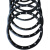 球墨铸铁管专用国标止脱防滑橡胶密封胶圈防滑齿不锈钢球墨管胶圈 DN300