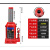 千斤顶空心横向千斤顶10吨20吨50吨液压中空钢套挖掘机工具维修拉 20吨+1米长19.8㎜粗丝杠+四