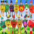 环保材料手工衣服女童款环保材料儿童水果蔬菜演出服环保造型卡通走秀亲子服舞蹈幼儿园六一表演服 红苹果 (L码)适合身高128-145 厘米