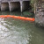 京顿PVC围油栏WGV350固体浮子式拦油带拦污带水域码头港口钻井平台垃圾浮油防扩散