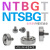 NTBG外螺纹轴承NTBGTM10M8M6M5M4螺杆螺丝轴承滑轮NTSB NTBG 7-4