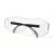 梅思安(MSA)安特-CAF防护眼镜10147394 透明防雾镜片 柔软镜架镜腿角度长度可调 1付装