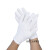 工业白手套作业手套加厚棉文玩礼仪棉手套工作劳保白色手套起订量 特厚款/L