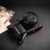 妙图索尼A7C微单相机包a7m3、a7r3 a7m4 A7II A9保护A7M2 A7R2皮套定制款 A6000/6100/6400手工黑色