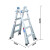 稳耐（werner）稳耐梯子铝合金伸缩式多功能梯 MT-17CN 伸缩梯8步（不带轮） 承重136kg
