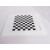 棋盘格氧化铝标定板漫反射不反光12*9方格视觉光学校正板 GP400铝基板
