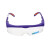 霍尼韦尔（Honeywell）护目镜 100200 S200A 透明镜片 蓝色镜框 耐刮擦 防风尘 户外安全防护眼镜 10副/盒