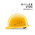 HKNA玻璃钢安全帽工地男国标加厚施工建筑工程头盔透气定制LOGO防护帽 透气N16进口材质玻璃钢黄色