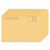 华杰 加厚牛皮纸邮局标准信封信纸白黄色增值税发票专用信封 2号信封袋（100个装）