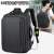 小米（MI）2024新款学生电脑书包背包双肩包定制印logo男士旅行包17吋礼品 黑色15.6寸 单拉普通款LT