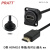 高清数据信号延长插座D型直通HDMI带线接头4K母对公86型面板 HDMI母对公 黑色 0.15米