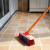 地板刷宾馆硬毛刷子清洁长柄地刷 浴室长木柄清洁刷清洁刷子定制 (30CM)