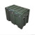 军澜 滚塑箱周转箱装备箱 便携式绿色 1000*600*700mm