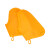 大杨769雨鞋套硅胶 橙色 M中码 防滑加厚耐磨男女成人雨天防护鞋套 定制