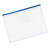 稳斯坦 WST1036 拉链档案袋（10个）透明文件夹 防水资料袋 公文袋 （发票袋26*17cm）