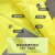 救援反光雨衣雨裤套装分体式男保安交通安全服全身防暴雨雨服定制 300D中黄单上衣 XL