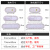 40 60 90 110CM拖把 尘推替换布拖把替换头尘推布地拖布墩布 40CM黄色布(圆头)