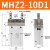顺荣 手指气缸防尘套防尘罩MHZ2-10D-16D-20D-25D-6D/HFZ16/HFK16定制 MHZ210D1正面孔