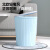 客厅垃圾桶2023新款大容量卫生间厕所商用厨房纸篓卧室办公室 中号12L天空蓝2个装高品质经