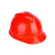 普达 安全帽 V字型红色*1顶 新国标ABS 防砸透气抗冲击工业头盔 电力工程工地建筑施工