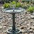 蕴璞新款太阳能喷泉户外水池鸟浴盆喷泉泵园林花园水景喷泉灯塑料盆 古铜色喷泉盆一套