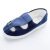 紫羲（ZXFH.NETGMP）防静电 网面透气鞋 防尘鞋 防静电布鞋  白色防静电工作鞋 蓝色pvc 43码