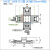 包邮手摇丝杆位移CY80B进给丝杠导轨铝合金XST精密激光十字滑台 XST100B双轴 xy轴100mm行程