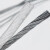 卧虎藏龙 304不锈钢透明包塑钢丝绳 涂塑钢丝绳带皮PVC钢丝绳包胶绳 2.5mm/7*7/304包塑 