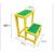 玻璃钢绝缘凳高低凳电工梯凳可移动式电力施工踏台平台单双三层凳 双层600*600*500 不含运费