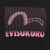 EVISU  女士小海鸥与标志印花短袖T恤 1ESGNW9TS614SL 黑色 XS