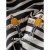 余潮（YUCHAO）新款经典条纹刺绣大码POLO衫男修身高端夏季休闲短袖翻领男潮 黑色 3XL