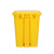 工品星 GPX-LJT脚踏式医疗垃圾桶带盖回收箱医院诊所废物有害垃圾大号塑料回收垃圾箱40L