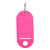 稳斯坦 (100个)彩色塑料钥匙牌 钥匙管理箱钥匙牌 分类可书写编号钥匙牌 洋红 W518