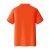 成楷科技（CK-Tech）工作服 CKB-J1 夏季短袖男女 翻领POLO衫 刺绣印字 橙色 S码