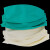 海斯迪克 HK-122 乳胶防水套袖 耐油耐腐蚀工业护袖袖头 劳保橡胶袖套护袖 38cm白色（10双）