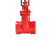 鼎梁（DL）消防明杆沟槽闸阀 DN80 /个 可定制