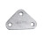 联板LV-0712/1020/1214/1612电力拉线金具调整型三角板铁件 LV-3018