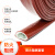 定制玻纤高温套管硅橡胶防火套管隔热保温软管高温耐热玻纤管绝缘 内径Φ95mm  一米