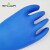 尚和手套(SHOWA) 轻薄PVC手套 无衬防水耐油贴手食堂清洁手套160 蓝色1双 L码 300482