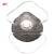 思创  带呼吸阀杯状头戴式口罩 活性炭KN95防尘防非油性颗粒物 ST-AC9506Z 20只 