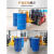 优程油桶夹具合金钢鹰嘴轻型叉车专用夹子铁桶塑料桶加厚型卸桶器 重型DG500A一桶一夹