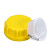 码桶塑料桶盖子 25L塑料桶防盗盖 20升方桶盖子 30公斤60mm B款乳白色（配套内盖）螺径60
