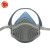 一护 防尘面具 9205A防尘口罩 半面罩头戴式防护面具主体 (含一片1705CN滤棉) 大号