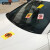安赛瑞 汽车违停警告 物业乱停车惩罚贴纸30张 黄红款 英思坦企业可定制 1Z00006